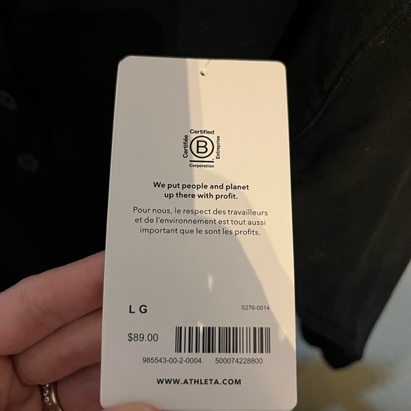 Athleta_balance henley sweatshirt - Picture 3 of 5